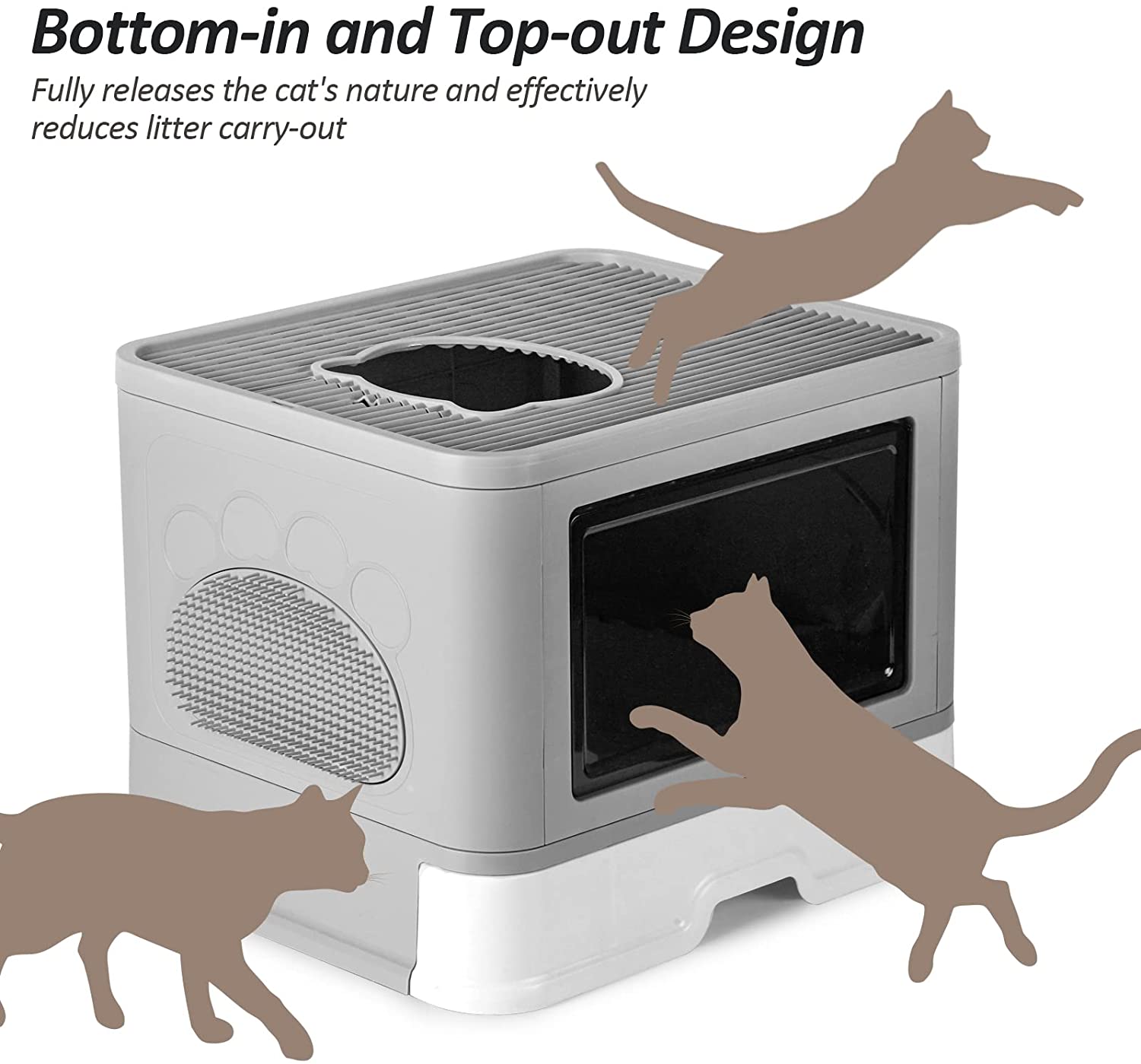 Miniatura 4 de Caja De Arena Plegable Para Gatos